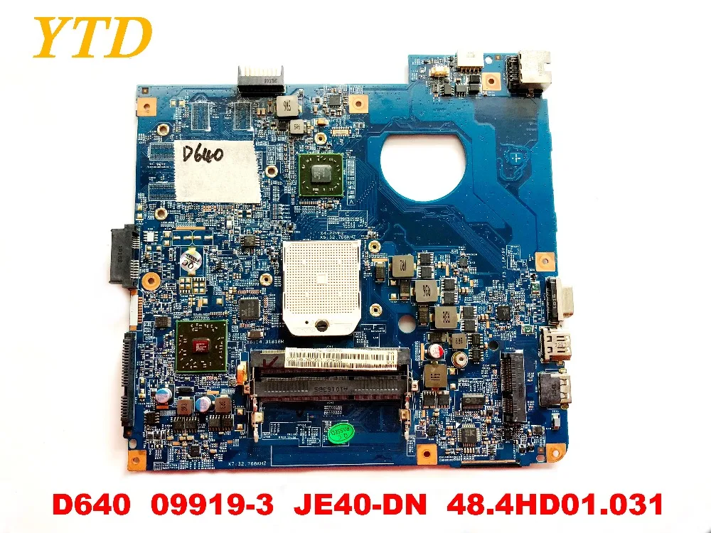 Original for ACER D640 laptop motherboard D640 09919-3 JE40-DN 48.4HD01.031 tested good free shipping
Original for ACER D640 laptop motherboard D640 09919-3 JE40-DN 48.4HD01.031 tested good free shipping