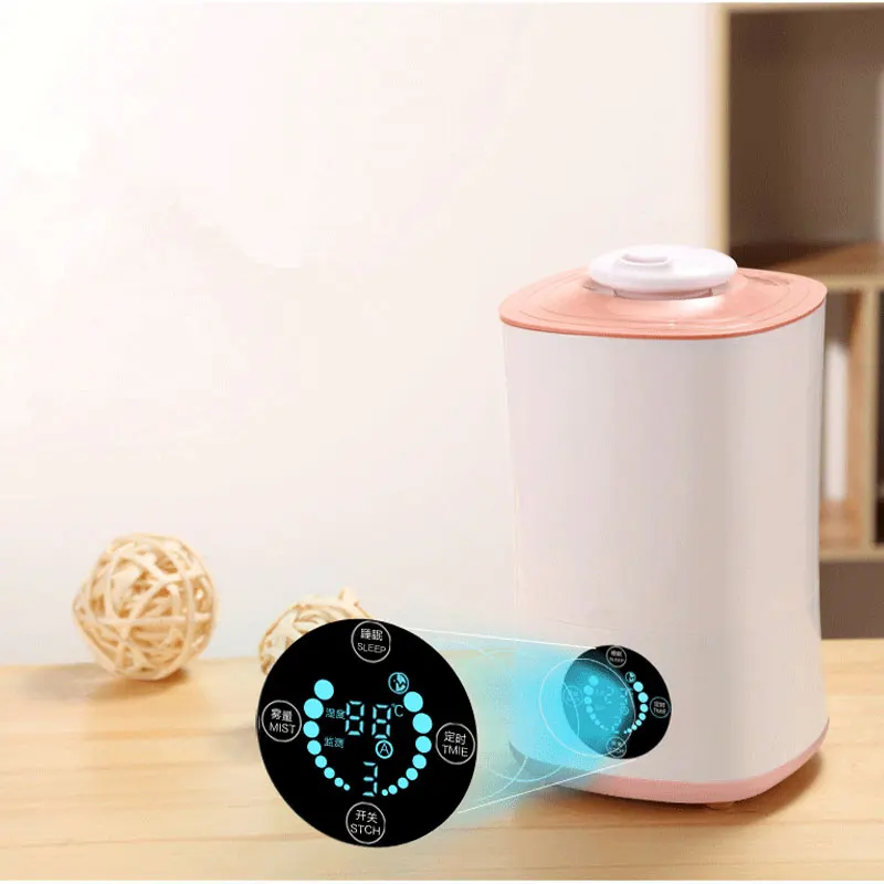 220V Humidifier Touch and Remote Control LED Display Ultrasonic Cool with Filter Humidity Mist Control Timing Water Shortage
220V Humidifier Touch and Remote Control LED Display Ultrasonic Cool with Filter Humidity Mist Control Timing Water Shortage