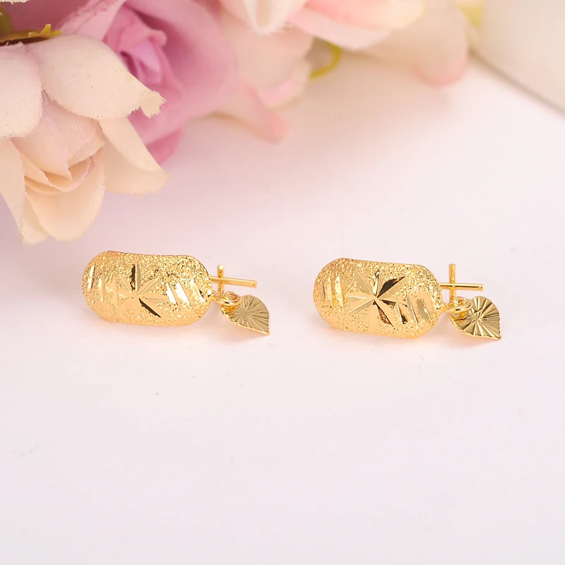Bangrui Africa Heart Earrings for Women / Girl,Gold Color Small Dubai Mteal Heart Earrings Arab Middle Eastern Jewelry
Bangrui Africa Heart Earrings for Women / Girl,Gold Color Small Dubai Mteal Heart Earrings Arab Middle Eastern Jewelry