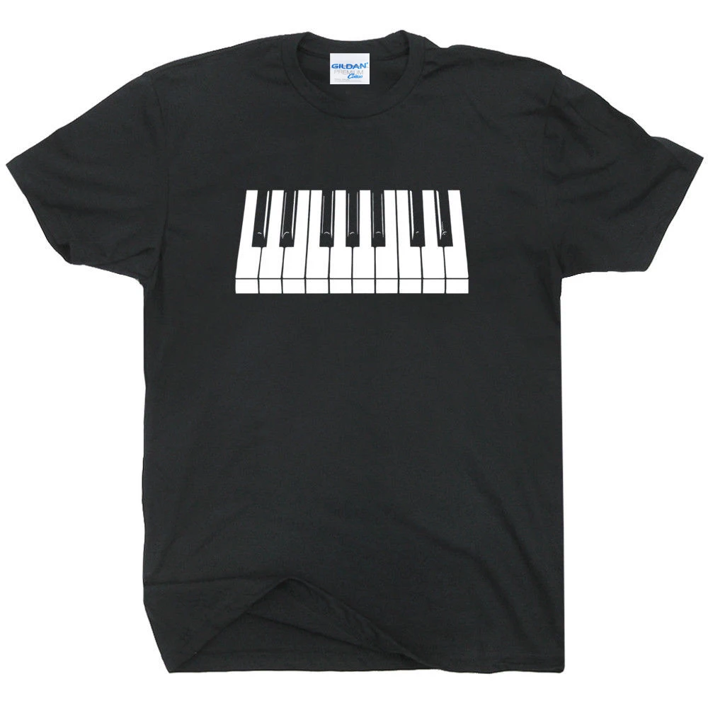 2019 New Trendy Hot Men High Quality Custom Piano Keyboard T Shirt White Black Keys Beethoven Stripes Vintage Mozart Tee Shirts
2019 New Trendy Hot Men High Quality Custom Piano Keyboard T Shirt White Black Keys Beethoven Stripes Vintage Mozart Tee Shirts