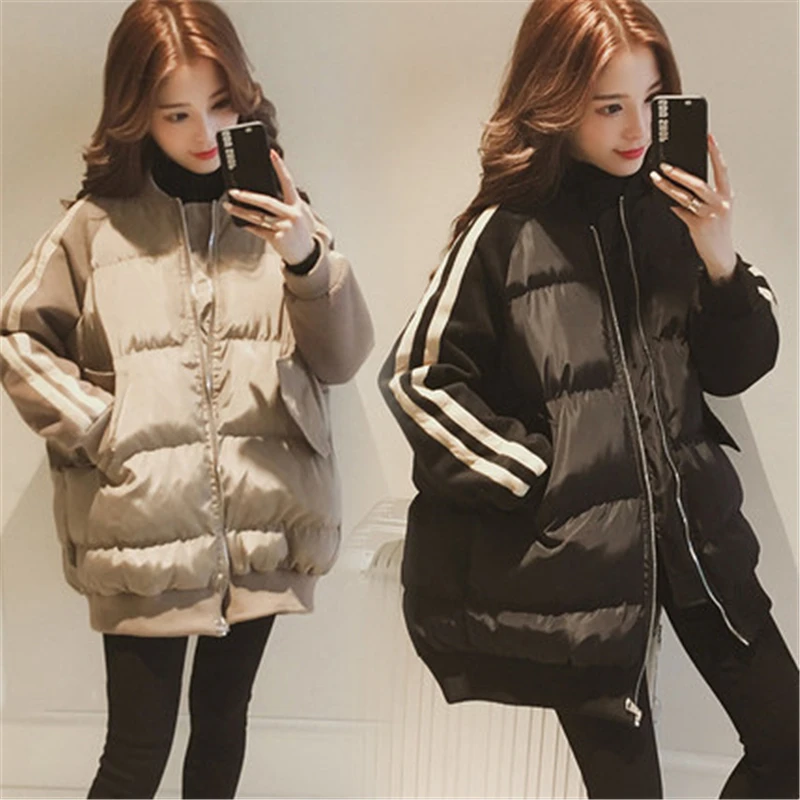 Thick Cotton Clothes Autumn And Winter 2018 Fashion New Popular Cotton Jacket Coat Large Size Women's Clothing HJB362
Thick Cotton Clothes Autumn And Winter 2018 Fashion New Popular Cotton Jacket Coat Large Size Women's Clothing HJB362