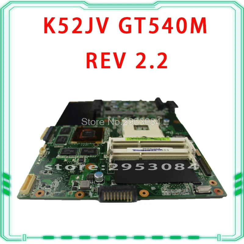 Hot selling For Asus K52JV REV 2.2 PGA989 GT540M HM55 N12P-GS-A1 DDR3 VRAM Laptop motherboard K52JV 100% Fully tested S-4
Hot selling For Asus K52JV REV 2.2 PGA989 GT540M HM55 N12P-GS-A1 DDR3 VRAM Laptop motherboard K52JV 100% Fully tested S-4