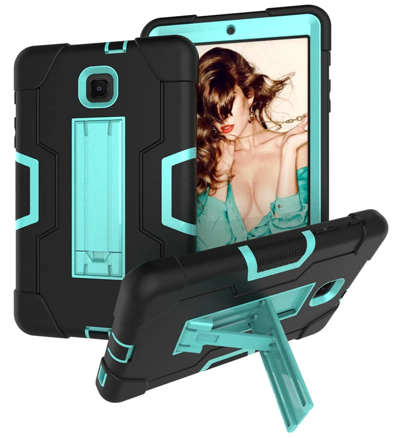 Shockproof Drop Resistance Silicone +PC Back Cover with Kickstand for Samsung Galaxy Tab A 8.0 T387 T387V Tablet Hybrid Case+Pen
Shockproof Drop Resistance Silicone +PC Back Cover with Kickstand for Samsung Galaxy Tab A 8.0 T387 T387V Tablet Hybrid Case+Pen