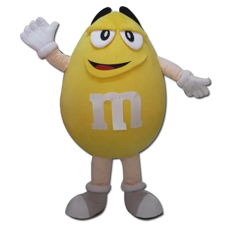 Новинка 2016, бесплатная доставка, желтый костюм-талисман M & M в виде шоколадных конфет, реквизит для Хэллоуина
Новинка 2016, бесплатная доставка, желтый костюм-талисман M & M в виде шоколадных конфет, реквизит для Хэллоуина