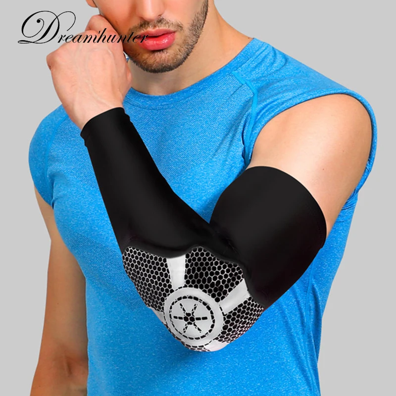 1pcs Basketball arm sleeve breathable lengthening elbow support wrist Elbow Pad brace protector Guards Pads outdoors Compression
1pcs Basketball arm sleeve breathable lengthening elbow support wrist Elbow Pad brace protector Guards Pads outdoors Compression