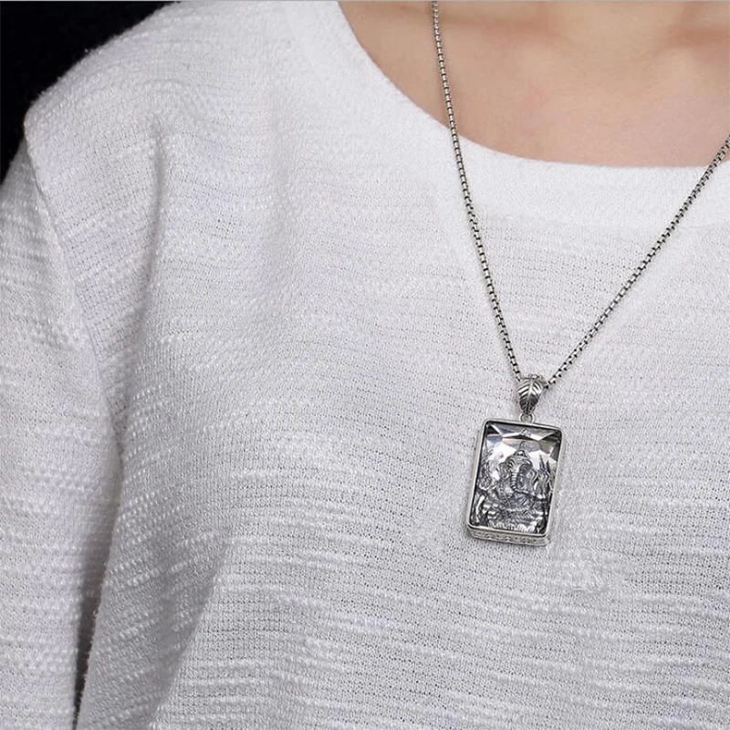 2019 Natural stones Crystal Elephant trunk God Pendant 100% Real 925 Sterling Silver Women Men Necklace pendants Jewelry P011
2019 Natural stones Crystal Elephant trunk God Pendant 100% Real 925 Sterling Silver Women Men Necklace pendants Jewelry P011