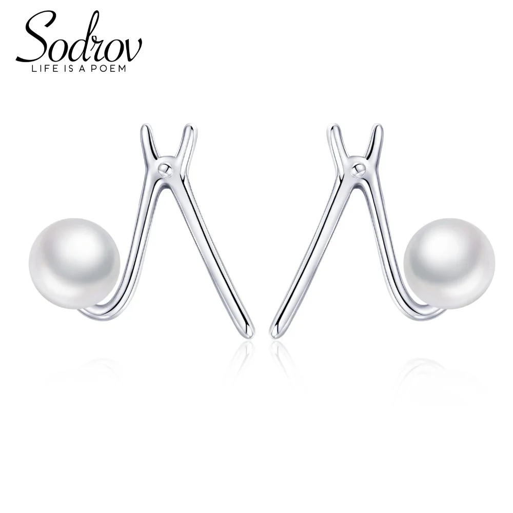 Sodrov Jewelry Stud Earring 925 Sterling Silver Party For Women Pearl Earrings Silver 925 Earrings Sutd
Sodrov Jewelry Stud Earring 925 Sterling Silver Party For Women Pearl Earrings Silver 925 Earrings Sutd