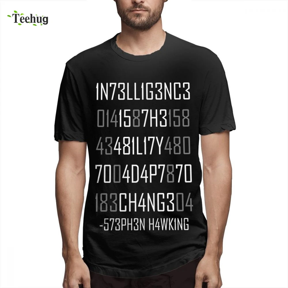 3D Print Physics T-Shirt Adapt Or Die Encoded Tee Shirt Man 2019 New Unique For Man Pure Cotton Homme Tee Shirt
3D Print Physics T-Shirt Adapt Or Die Encoded Tee Shirt Man 2019 New Unique For Man Pure Cotton Homme Tee Shirt