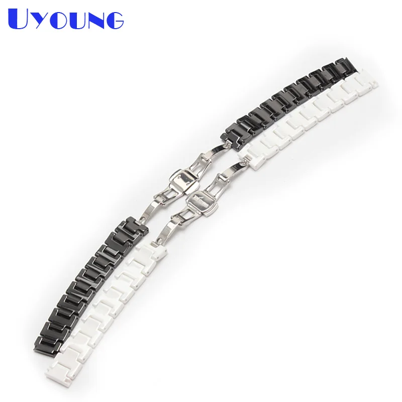 Quality Pearl Ceramics Watchband 14 15 16 17 18 19 20mm Black White Watch band Ceramics Watch Strap not fade watch accessories
Quality Pearl Ceramics Watchband 14 15 16 17 18 19 20mm Black White Watch band Ceramics Watch Strap not fade watch accessories