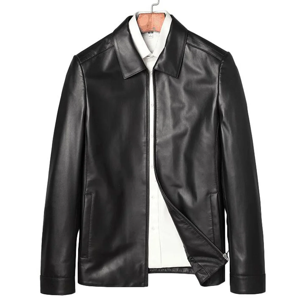 Promote 100% Guaranteed Real Sheep skin Leather Clothing Male Formal Spring Genuine Leather Outwear
Promote 100% Guaranteed Real Sheep skin Leather Clothing Male Formal Spring Genuine Leather Outwear