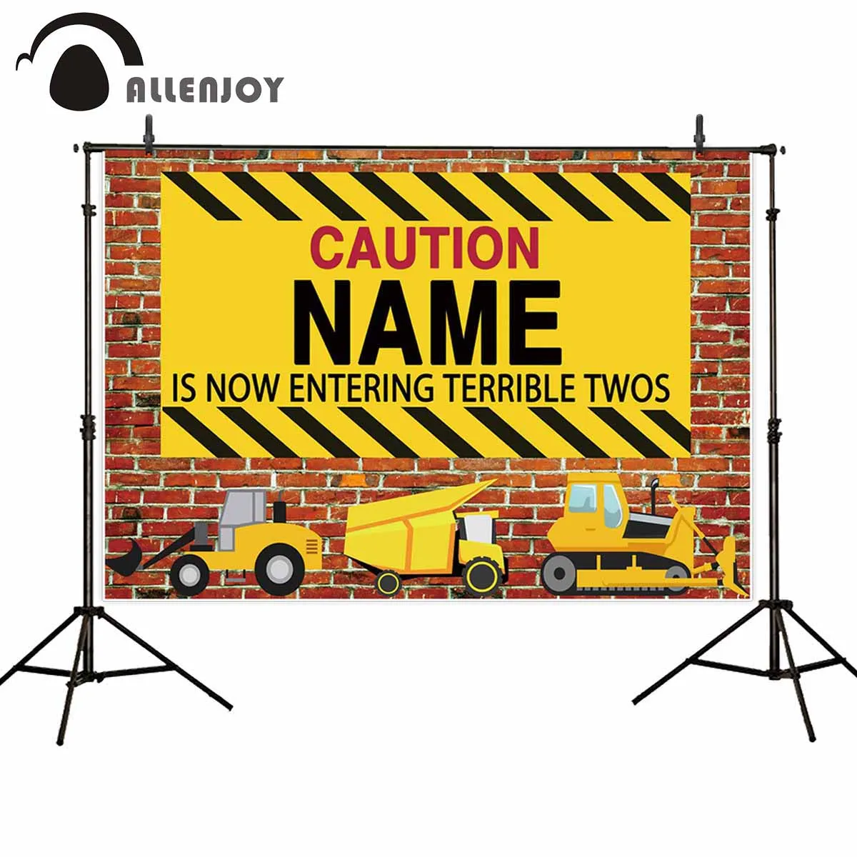 Allenjoy red brick wall warning sign frame custom cartoon street yellow machine vehicle fashion photocalls photography backdrops
Allenjoy red brick wall warning sign frame custom cartoon street yellow machine vehicle fashion photocalls photography backdrops