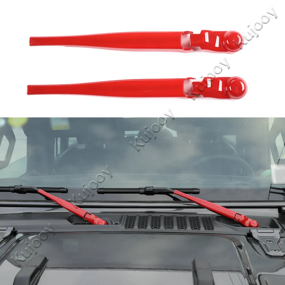 For Jeep Wrangler 2018+ JL ABS Front Window Windshield Wiper Arm Blade Cover Trim Car Styling Interior Mouldings
For Jeep Wrangler 2018+ JL ABS Front Window Windshield Wiper Arm Blade Cover Trim Car Styling Interior Mouldings