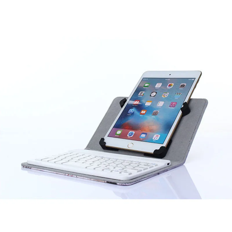 Arvin Tablet and Phone Universal Case with Wireless Bluetooth Tablet Keyboard PU Cover Case Support For Ipad mini SAMSUNG HUAWEI
Arvin Tablet and Phone Universal Case with Wireless Bluetooth Tablet Keyboard PU Cover Case Support For Ipad mini SAMSUNG HUAWEI