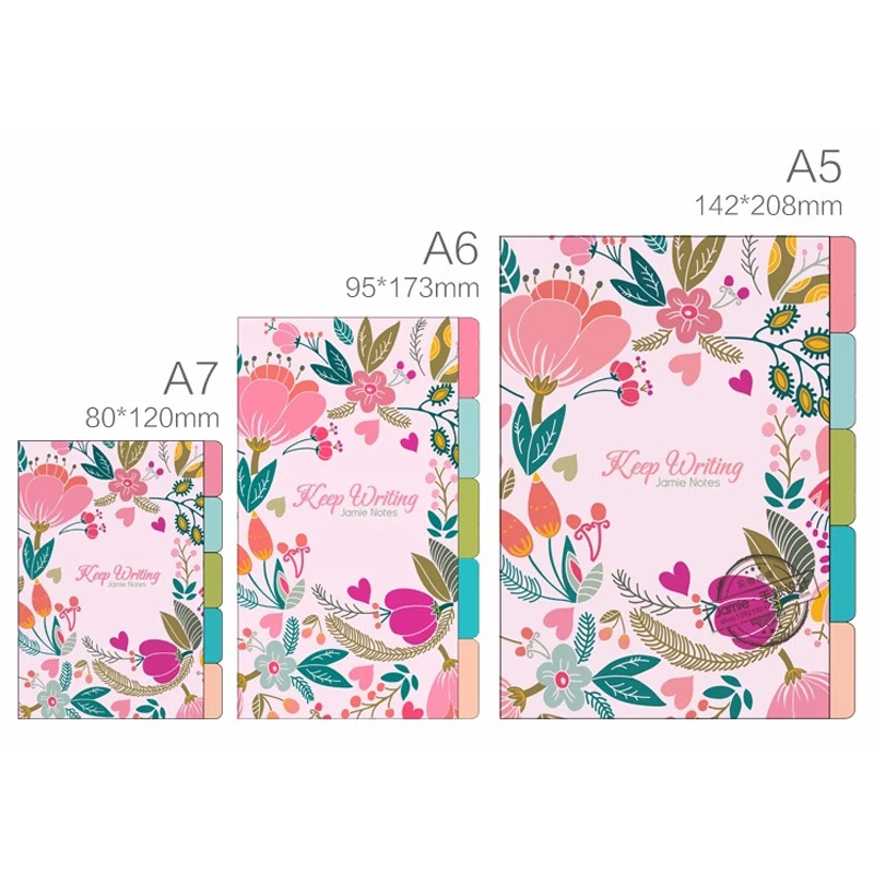 Jamie Notes Tropic Flower Transparent PVC 6 Holes Index Divider for Binder Diary Planner Notebooks Stationery A5A6a7 Accessories
Jamie Notes Tropic Flower Transparent PVC 6 Holes Index Divider for Binder Diary Planner Notebooks Stationery A5A6a7 Accessories