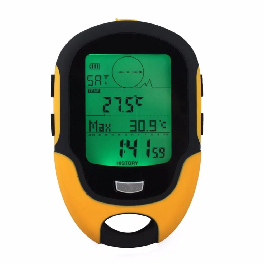Outdoor Multifunction LCD Digital Compass Camping Altimeter Waterproof Camping Hiking Climbing Barometer Thermometer Hygrometer
Outdoor Multifunction LCD Digital Compass Camping Altimeter Waterproof Camping Hiking Climbing Barometer Thermometer Hygrometer