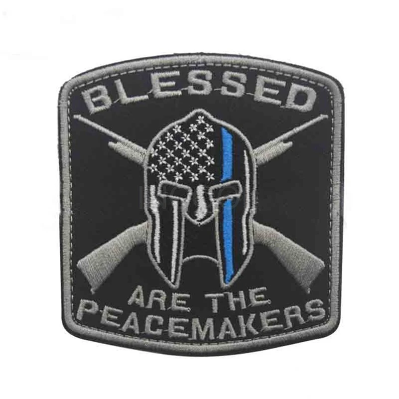 30 PCS Blessed Are the Peacemakers Embroidery Patch Military US Army Patch Tactical Badges Embroidered Patches Wholesale
30 PCS Blessed Are the Peacemakers Embroidery Patch Military US Army Patch Tactical Badges Embroidered Patches Wholesale