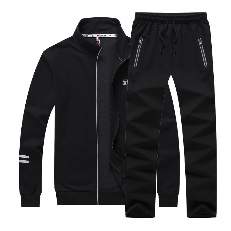 Men Sets 2017 Fashion Stand Collar Slim Sweat Suits Hoodies Tracksuit Sweatshirt Two Piece Trousers Male Jacket + Pants Exercise
Men Sets 2017 Fashion Stand Collar Slim Sweat Suits Hoodies Tracksuit Sweatshirt Two Piece Trousers Male Jacket + Pants Exercise