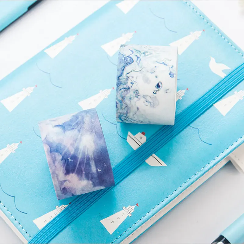 Creative watercolor paper tape DIY washi tape decoration tape scrapbooking planner masking tape office Stationery sticker gifts
Creative watercolor paper tape DIY washi tape decoration tape scrapbooking planner masking tape office Stationery sticker gifts