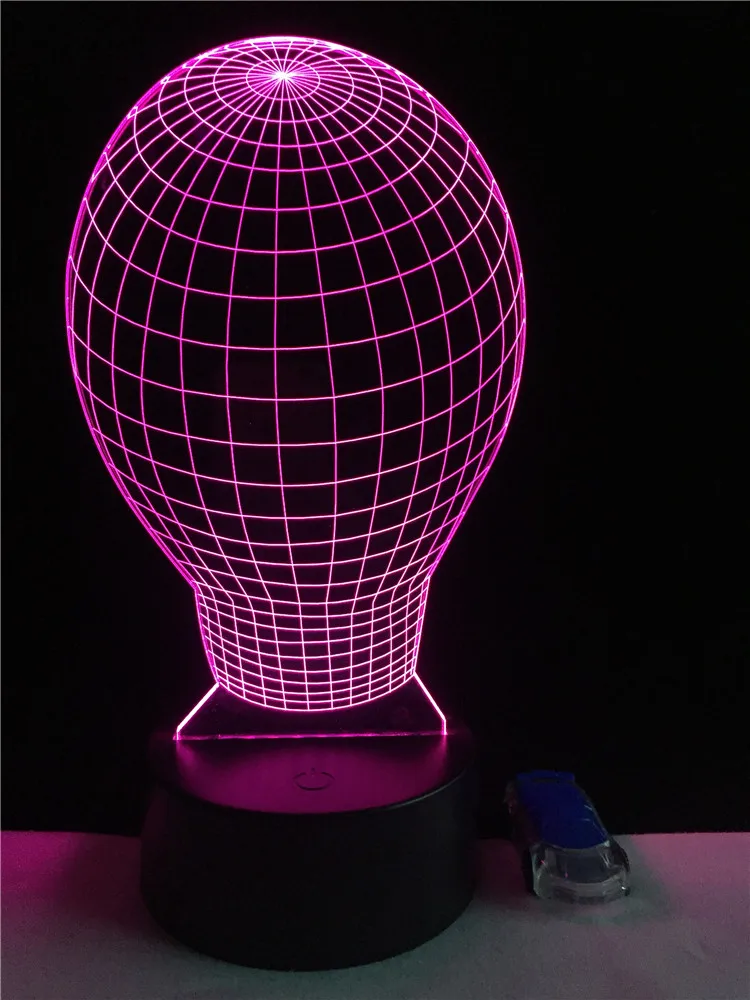 GAOPIN Creative Light Bulb Home Decorative Party Atmosphere Lighting Cable Bedroom Night Light 3D LED USB Multicolor Table Lamp
GAOPIN Creative Light Bulb Home Decorative Party Atmosphere Lighting Cable Bedroom Night Light 3D LED USB Multicolor Table Lamp
