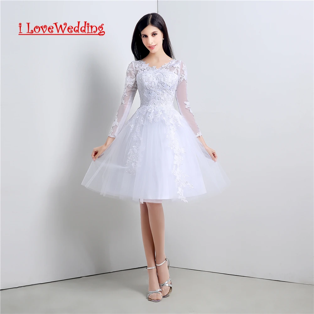 Женские свадебные платья iLoveWedding, короткие трапециевидные платья с пуговицами на спине, с аппликациями, официальные свадебные платья, 16121
Женские свадебные платья iLoveWedding, короткие трапециевидные платья с пуговицами на спине, с аппликациями, официальные свадебные платья, 16121