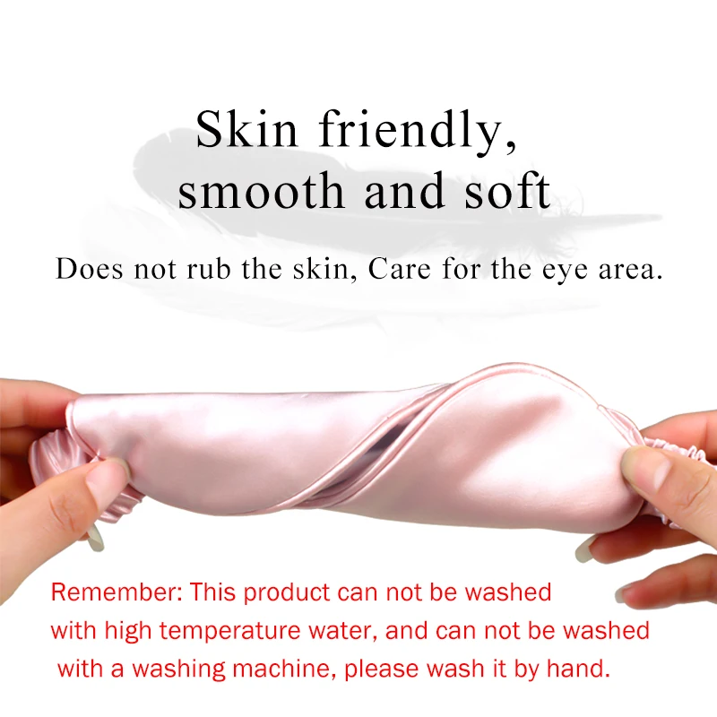 1Pcs Pure Silk Sleep Mask Natural Sleeping Eye Mask Eyeshade Cover Shade Eye Patch Women Soft Portable Blindfold Travel Eyepatch
1Pcs Pure Silk Sleep Mask Natural Sleeping Eye Mask Eyeshade Cover Shade Eye Patch Women Soft Portable Blindfold Travel Eyepatch