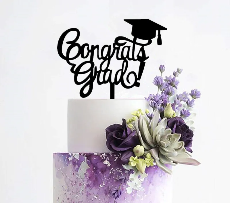 Congrats Grad Cake Topper - Class of 2019 Graduate Party Decorations Supplies - High School Graduation, College Graduate Topper
Congrats Grad Cake Topper - Class of 2019 Graduate Party Decorations Supplies - High School Graduation, College Graduate Topper