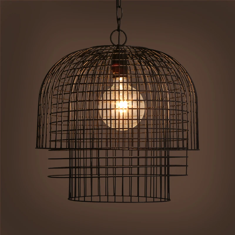 retro iron cages pendant lights loft industrial wind lantern dining room bedroom living room creative pendant lamps ZA GY342
retro iron cages pendant lights loft industrial wind lantern dining room bedroom living room creative pendant lamps ZA GY342