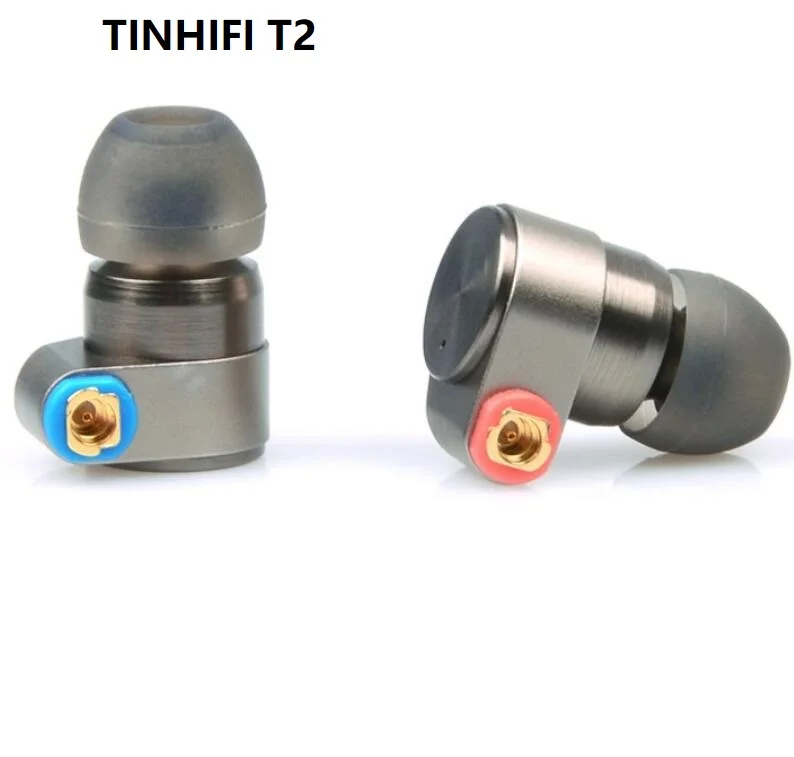 TIN аудио T2 наушники-вкладыши с двойным динамическим приводом Hi-Fi наушники