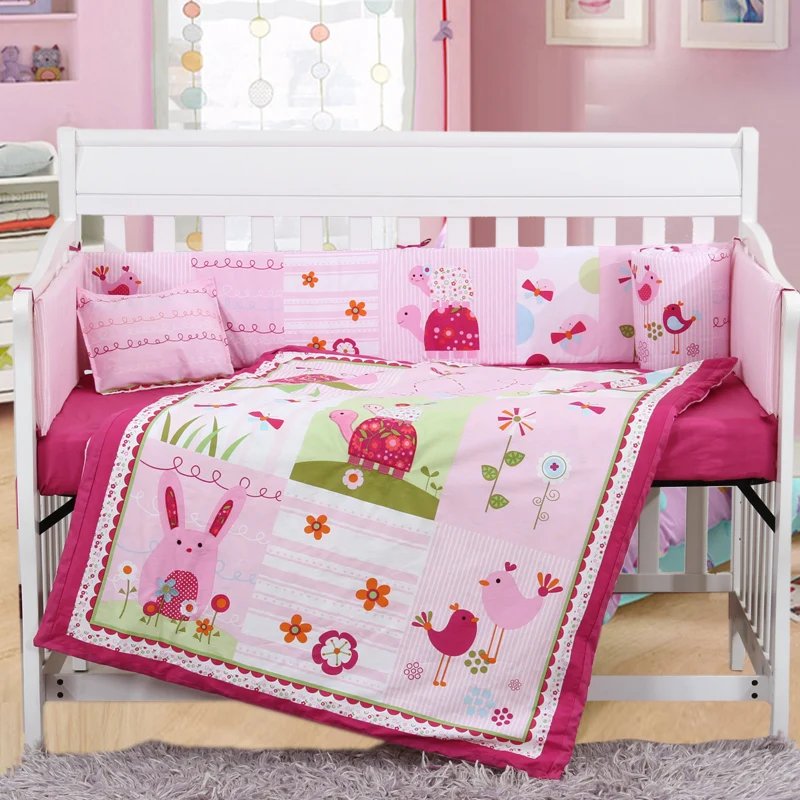 7PCS embroidery Flower baby crib bumper sets cartoon baby's bedding toddler bed (4bumper+duvet+sheet+pillow)
7PCS embroidery Flower baby crib bumper sets cartoon baby's bedding toddler bed (4bumper+duvet+sheet+pillow)