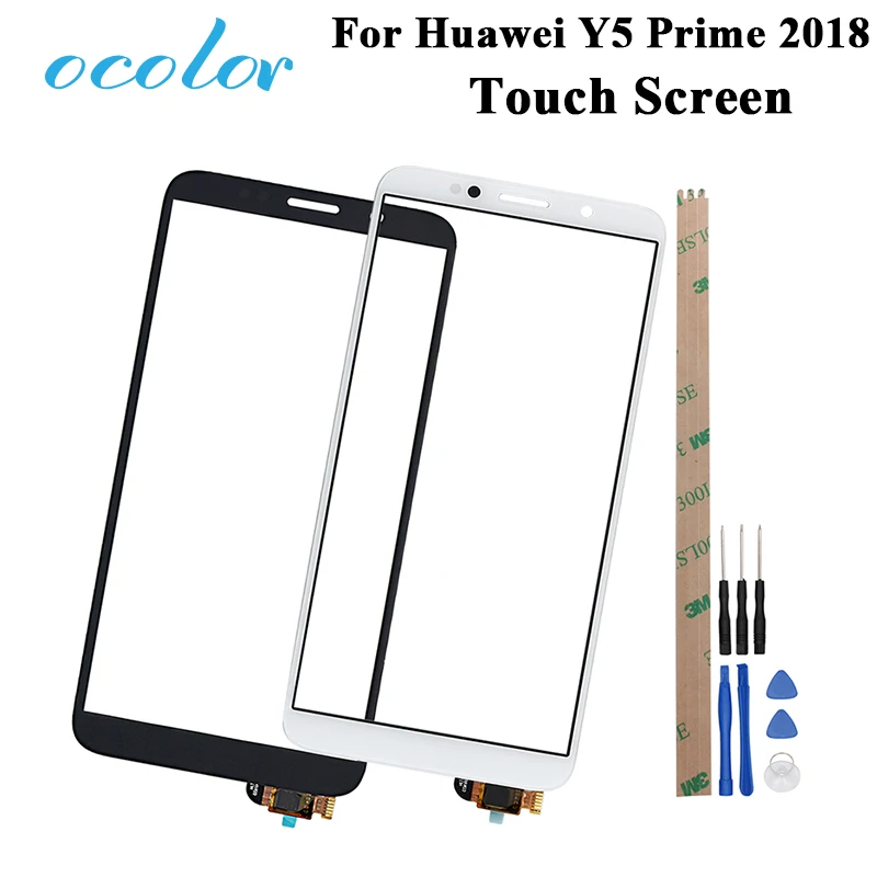 Ocolor для huawei Y5 Prime 2018 Сенсорный экран сенсорный Панель cовершенная ремонтная