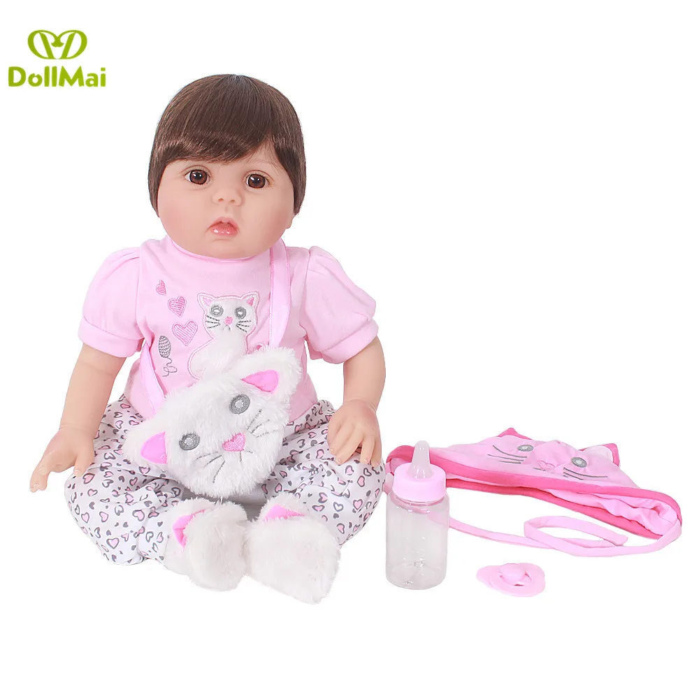 Bebes reborn Dolls 20"50cm soft silicone reborn baby dolls toys high Simulation real alive newborn dolls gift for child bonecas
Bebes reborn Dolls 20"50cm soft silicone reborn baby dolls toys high Simulation real alive newborn dolls gift for child bonecas