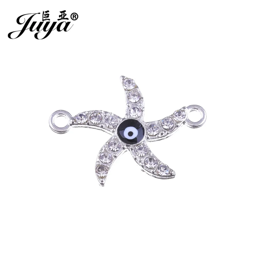 Соединитель JUYA Lucky Eyes для ювелирных изделий браслет ручной работы ожерелье