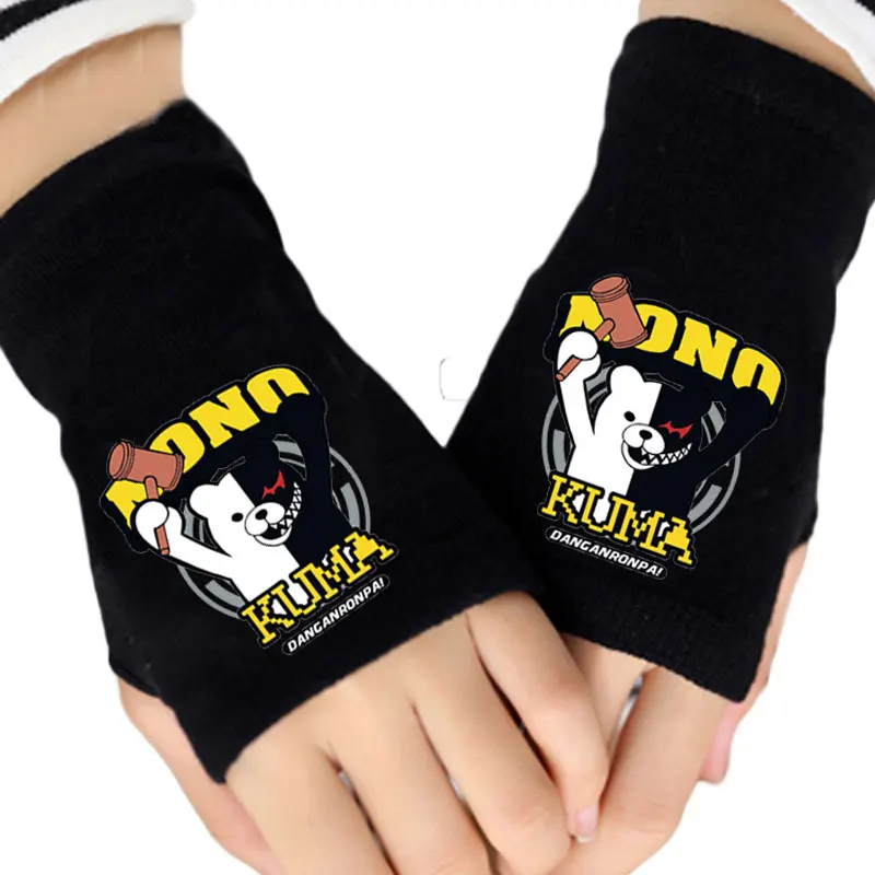 Модные вязаные крючком перчатки для девушек аниме Danganronpa Monokuma без пальцев Хлопковые вязаные перчатки зимние теплые варежки женские косплей...
Модные вязаные крючком перчатки для девушек аниме Danganronpa Monokuma без пальцев Хлопковые вязаные перчатки зимние теплые варежки женские косплей...