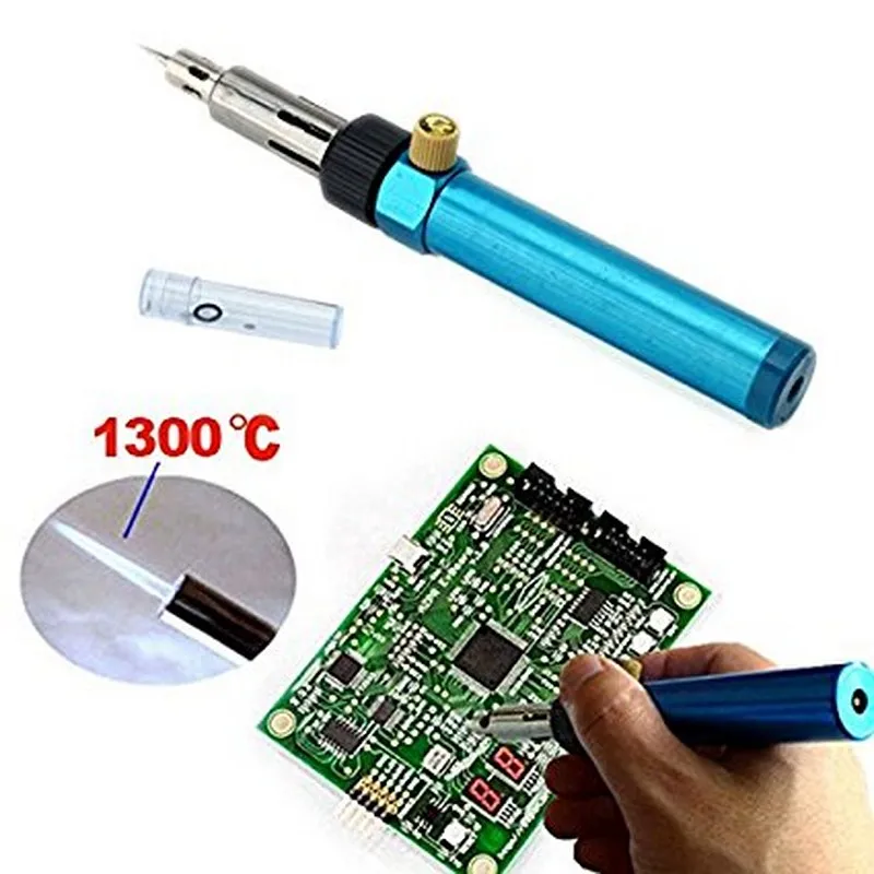 Electric Iron Cordless Welding Pen Multi-function Gas Soldering Iron Adjustable Temperature Orch Solder Iron Hot Air Gun
Electric Iron Cordless Welding Pen Multi-function Gas Soldering Iron Adjustable Temperature Orch Solder Iron Hot Air Gun