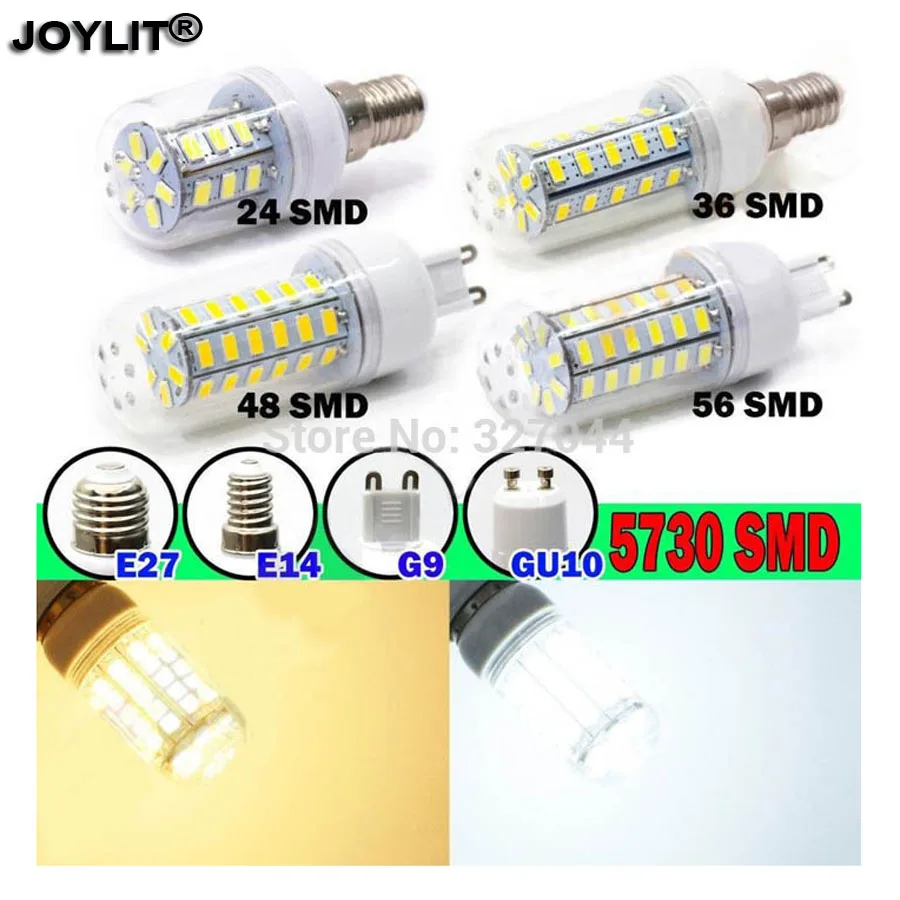 Сверхъяркая Светодиодная лампа-кукуруза SMD 5730 E27 G9 E14 18 Вт, 12 шт., 56 светодиодов, теплый белый свет, 220 В, SMD5730 светодиодный светодиодное освещен...
Сверхъяркая Светодиодная лампа-кукуруза SMD 5730 E27 G9 E14 18 Вт, 12 шт., 56 светодиодов, теплый белый свет, 220 В, SMD5730 светодиодный светодиодное освещен...