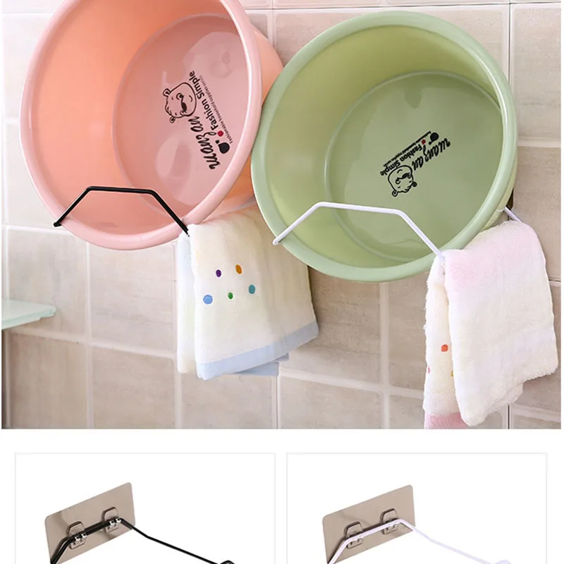 1Pcs Strong Storage Rack Self-Adhesive Stainless Steel Racks Basin Towel Chopping board Hangers Bathroom Kitchen Organizers
1Pcs Strong Storage Rack Self-Adhesive Stainless Steel Racks Basin Towel Chopping board Hangers Bathroom Kitchen Organizers