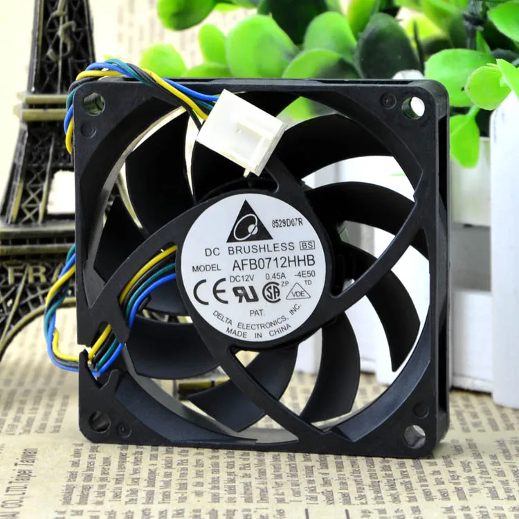 Дельта afb0712hhb 12v 0.45a7cm 7015 линейный компьютерный процессор чехол вентилятор
Дельта afb0712hhb 12v 0.45a7cm 7015 линейный компьютерный процессор чехол вентилятор