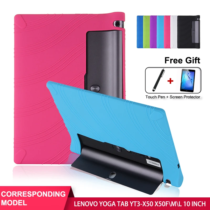 SZOXBY For Lenovo YOGA Tab YT3-X50F\M\L 10 Inch Cover Silicone Case Tab Protective Drop-Proof Shell Bracket Set Protective Shell
SZOXBY For Lenovo YOGA Tab YT3-X50F\M\L 10 Inch Cover Silicone Case Tab Protective Drop-Proof Shell Bracket Set Protective Shell