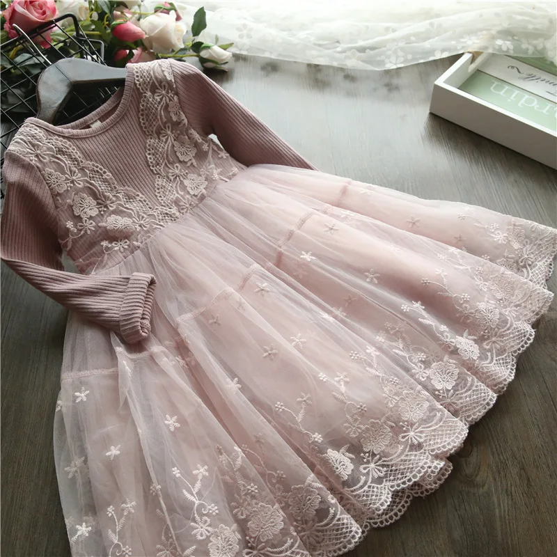 LILIGIRL Girl Princess Dress Girl Clothes Kids Lace Spring Autumn Long Sleeves Dresses For Party And Wedding Party Clothes
LILIGIRL Girl Princess Dress Girl Clothes Kids Lace Spring Autumn Long Sleeves Dresses For Party And Wedding Party Clothes