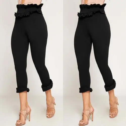 hirigin Women High Waist Slim Skinny Stretchy Elegant Flouncing Side Pants Funny Pencil Pants
hirigin Women High Waist Slim Skinny Stretchy Elegant Flouncing Side Pants Funny Pencil Pants