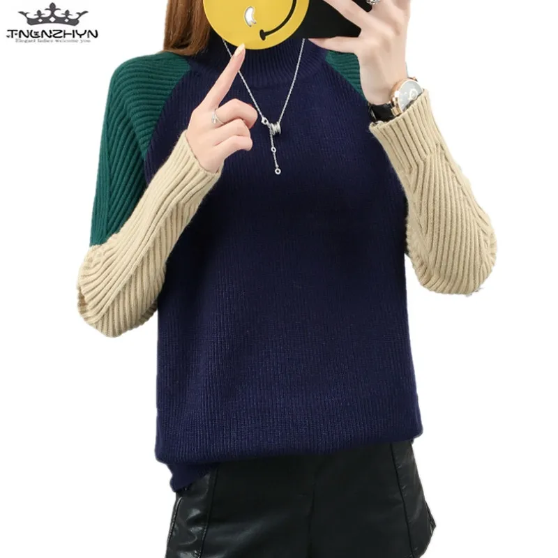 tnlnzhyn 2019 New Autumn Winter Women Sweater Slim Turtlennck Long sleeved Sweater Thicken Female Warm pullover and Sweater Y613
tnlnzhyn 2019 New Autumn Winter Women Sweater Slim Turtlennck Long sleeved Sweater Thicken Female Warm pullover and Sweater Y613