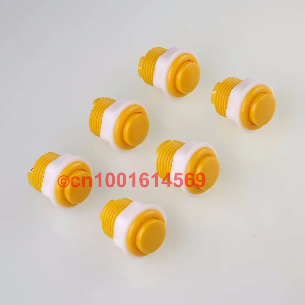 6pcs of Arcade Games 30mm Round Arcade Push Button For Arcade Game DIY Arcade Controller 4 colors Available & MAME Game - Yellow
6pcs of Arcade Games 30mm Round Arcade Push Button For Arcade Game DIY Arcade Controller 4 colors Available & MAME Game - Yellow