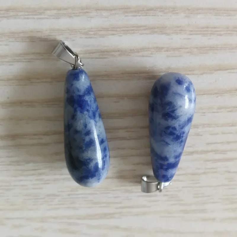 Wholesale fashion natural sodalite stone pendants fashion water drop teardrop pendant for jewelry Necklaces making 50pcs/lot
Wholesale fashion natural sodalite stone pendants fashion water drop teardrop pendant for jewelry Necklaces making 50pcs/lot