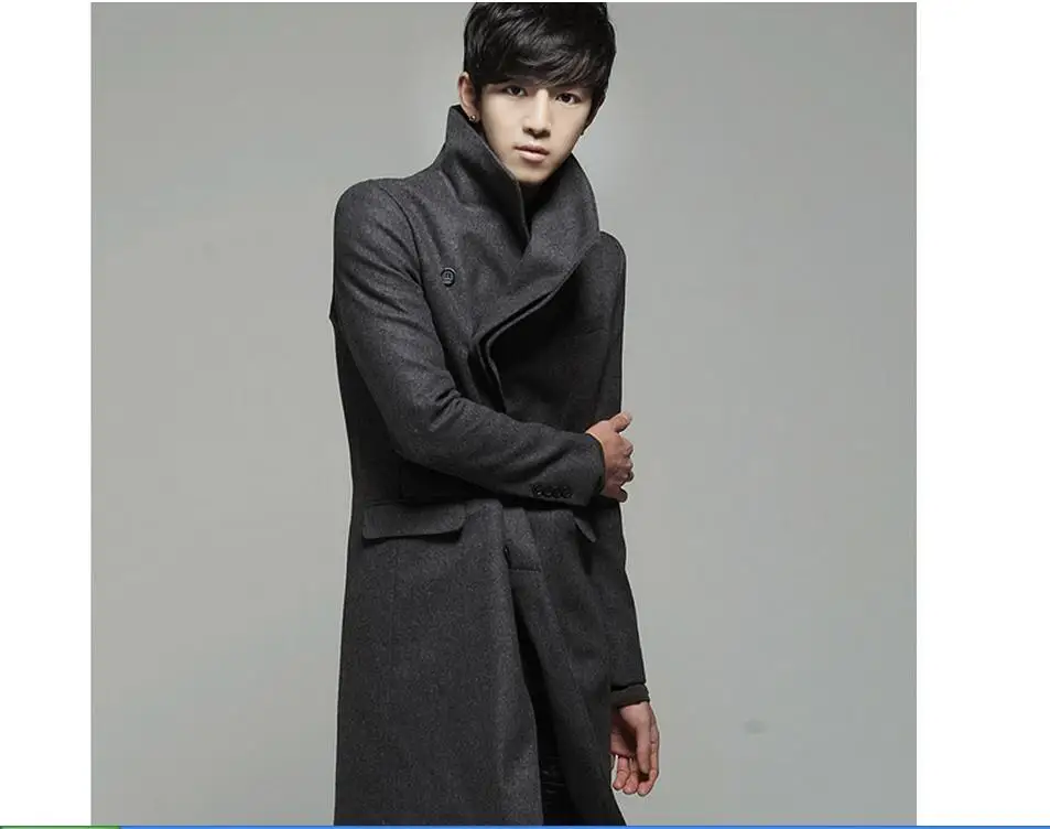 New Autumn And Winter In Europe And America Men Windbreaker Jacket And Long Sections Woolen Coat Korean Slim Youth Jacket
New Autumn And Winter In Europe And America Men Windbreaker Jacket And Long Sections Woolen Coat Korean Slim Youth Jacket