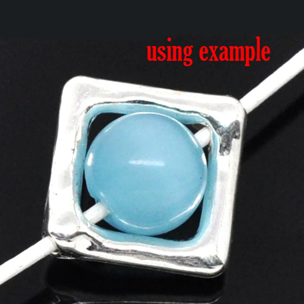 DoreenBeads Zinc metal alloy Beads Frames Square silver color (Fits 8.0mm Beads) 12.0mm( 4/8") x 12.0mm( 4/8"), 10 PCs Hot new
DoreenBeads Zinc metal alloy Beads Frames Square silver color (Fits 8.0mm Beads) 12.0mm( 4/8") x 12.0mm( 4/8"), 10 PCs Hot new