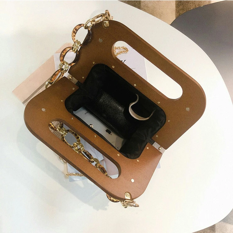 Vintage Wooden Buckle Leopard Pu Leather String Chain Ladies Handbag Shoulder Bag Daily Clutch Bag Women Pouch Totes Bag
Vintage Wooden Buckle Leopard Pu Leather String Chain Ladies Handbag Shoulder Bag Daily Clutch Bag Women Pouch Totes Bag