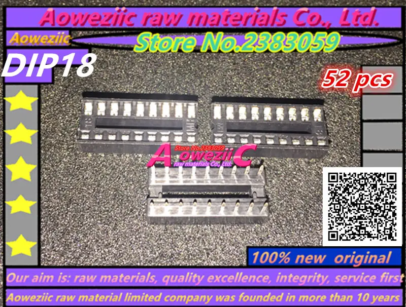 Aoweziic Новое IC гнездо, IC тестовое сиденье, 18P 18 pin, chip seat DIP18 DIP-18 (26 шт/трубка)
Aoweziic Новое IC гнездо, IC тестовое сиденье, 18P 18 pin, chip seat DIP18 DIP-18 (26 шт/трубка)