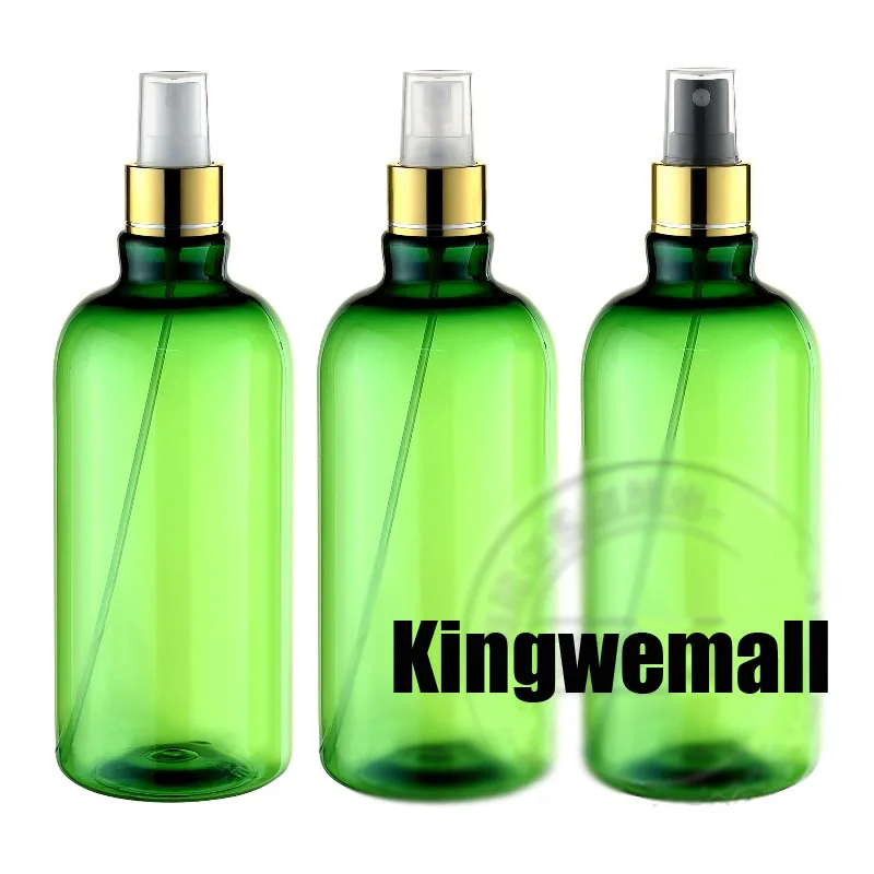 300PCS/LOT-500ML Spray Gold Pump Bottle, Green Plastic Cosmetic Container,Empty Perfume Sub-bottling With Mist Atomizer
300PCS/LOT-500ML Spray Gold Pump Bottle, Green Plastic Cosmetic Container,Empty Perfume Sub-bottling With Mist Atomizer