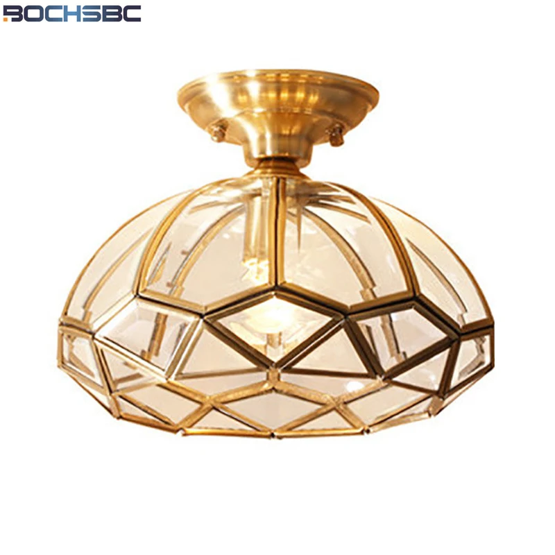 BOCHSBC Ailse Copper Ceiling Lights for Living Room Bedroom Dining Room Simple Led Lamp Light Balcony Ceiling Entrance Lampara
BOCHSBC Ailse Copper Ceiling Lights for Living Room Bedroom Dining Room Simple Led Lamp Light Balcony Ceiling Entrance Lampara