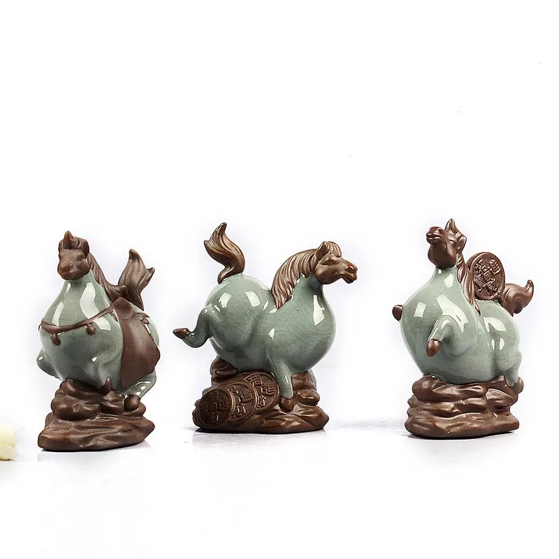 BENEWOTER Tea Ceremony Cerative Boutique Horse with MoneyTea Pet Yixing Ceramic Porcelain Ice Crackle Horse Tea Pet Ornament
BENEWOTER Tea Ceremony Cerative Boutique Horse with MoneyTea Pet Yixing Ceramic Porcelain Ice Crackle Horse Tea Pet Ornament